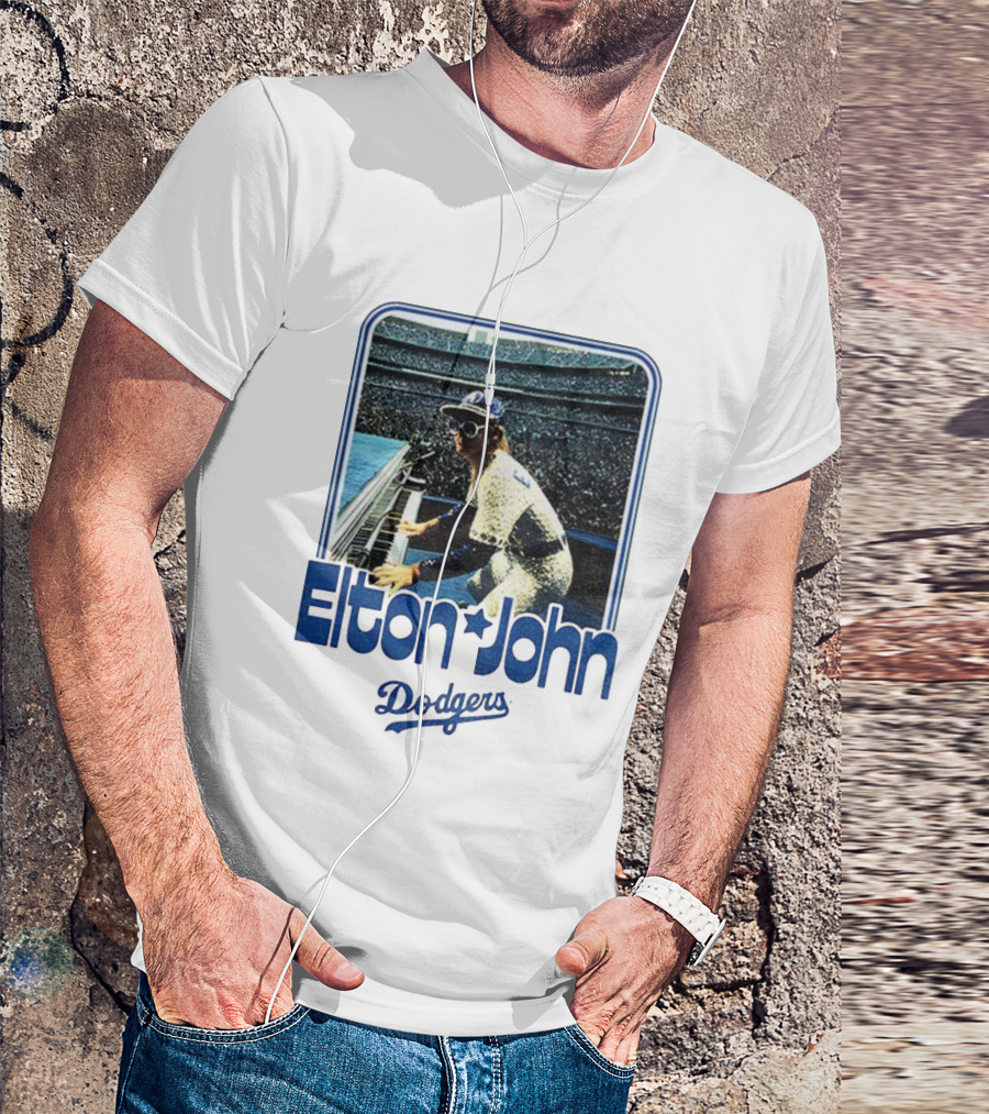 Elton John Dodgers Stadium Concert MLB Baseball Dodgers T-Shirt