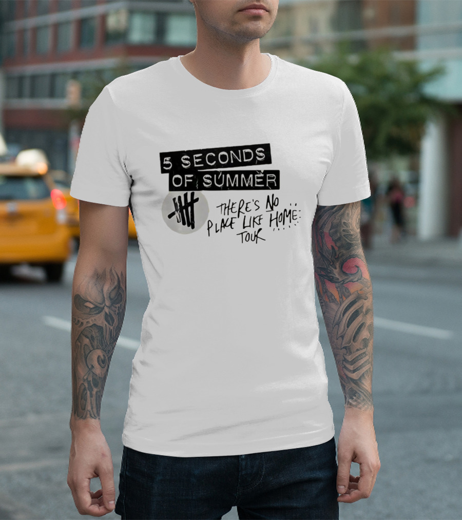 5 Seconds Of Summer There's No Place Like Home Tour T-Shirt