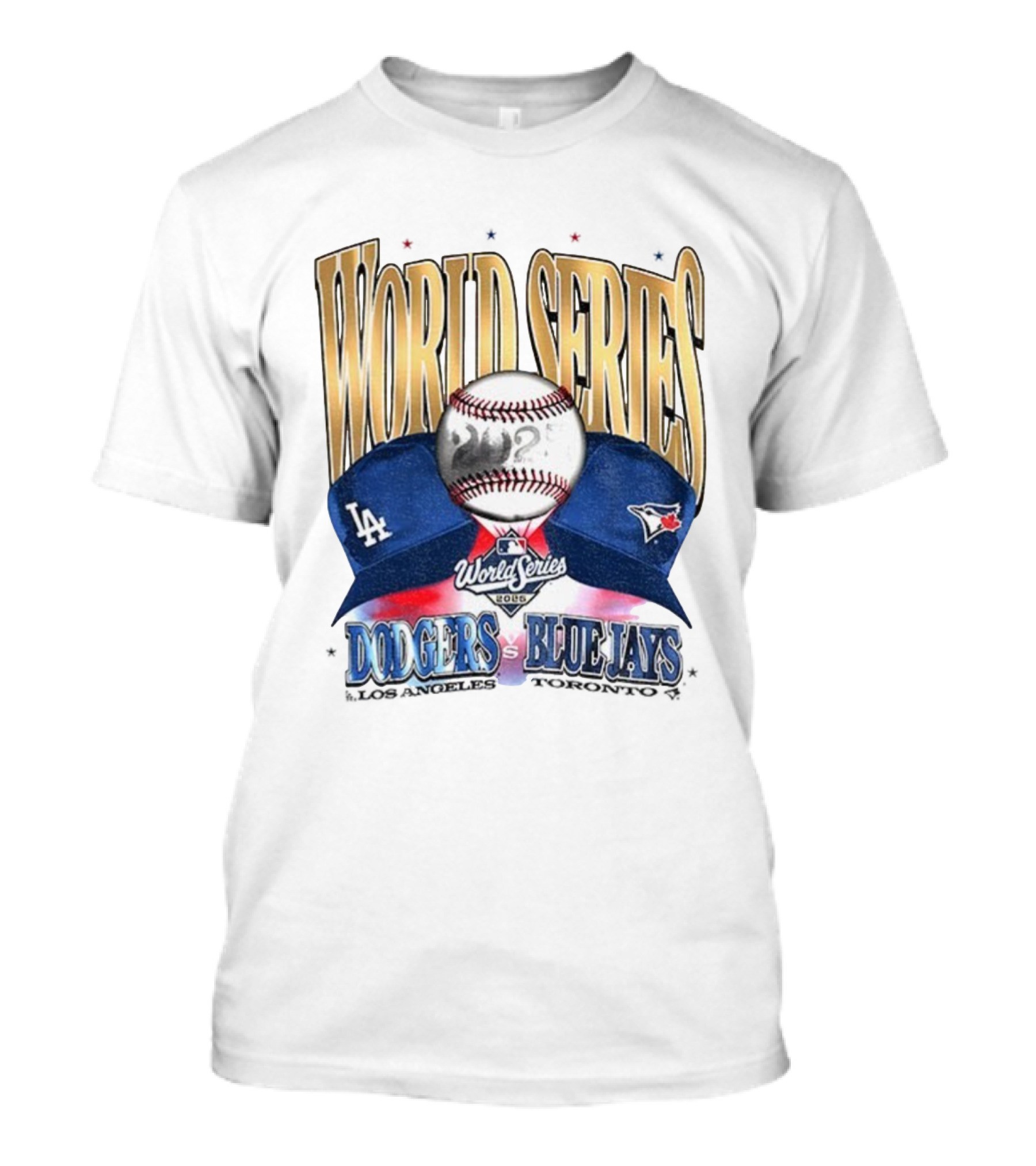 World Series 2025 Dodgers Vs Blue Jays MLB Showdown T-Shirt