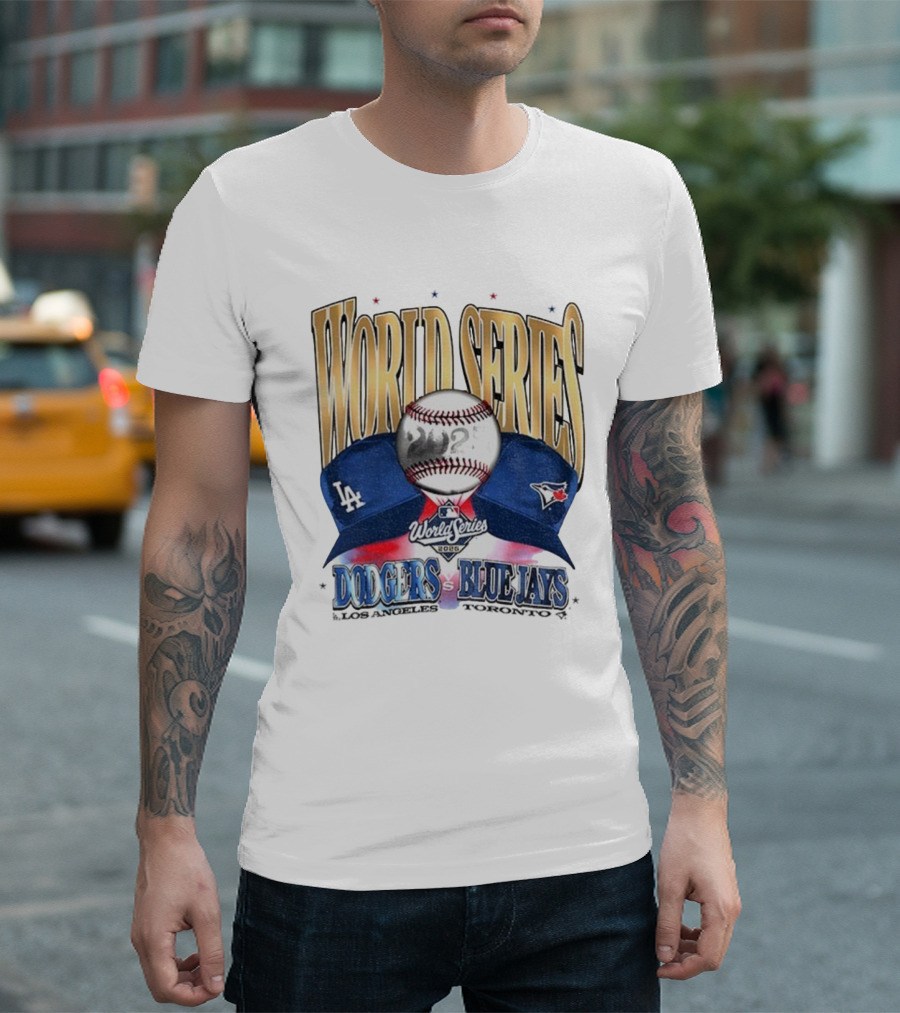 World Series 2025 Dodgers Vs Blue Jays MLB Showdown T-Shirt