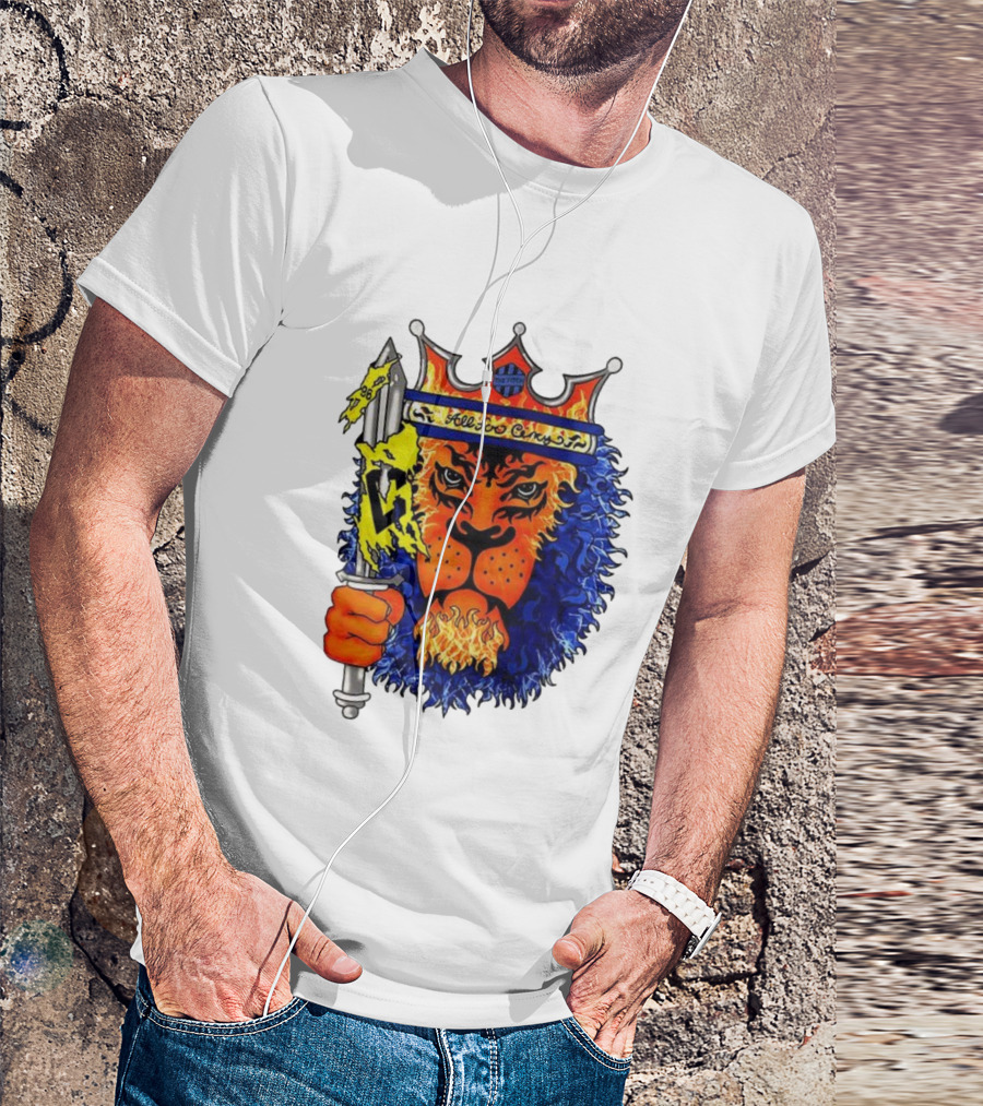 All For Cincy Lion Sword The Pride Crown Flame T-Shirt