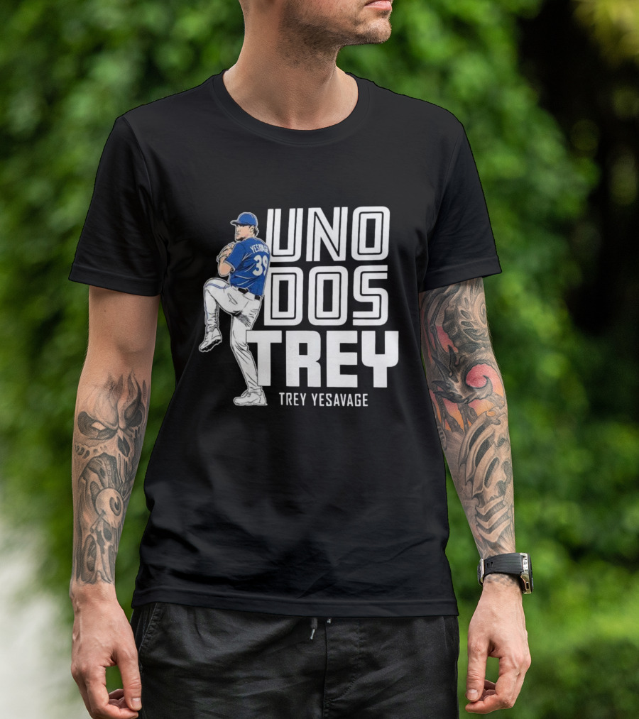 Uno Dos Trey Yesavage 39 T-Shirt