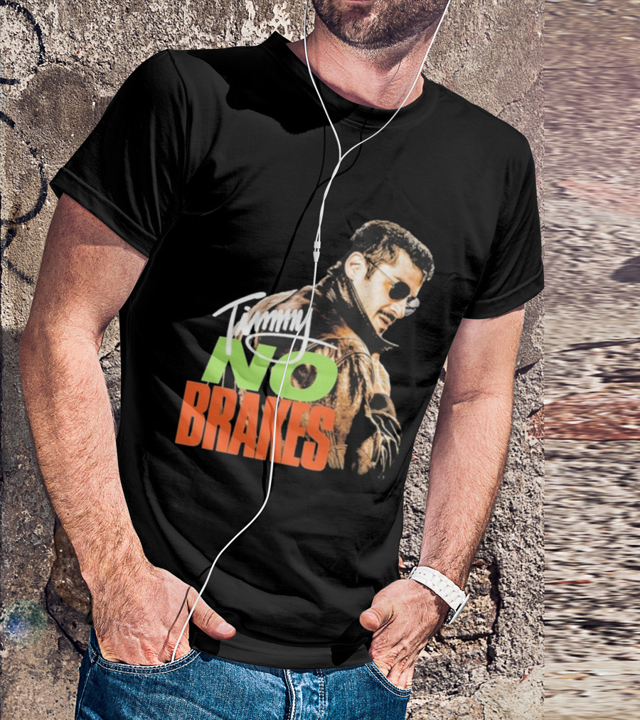 Timmy No Brakes Racing Jacket Sunglasses Style T-Shirt