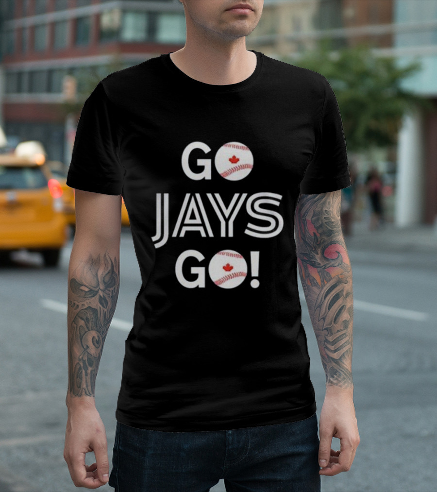 Toronto Blue Jays Baseball Go Jays Go Canada Baseball Enthusiasts T-Shirt