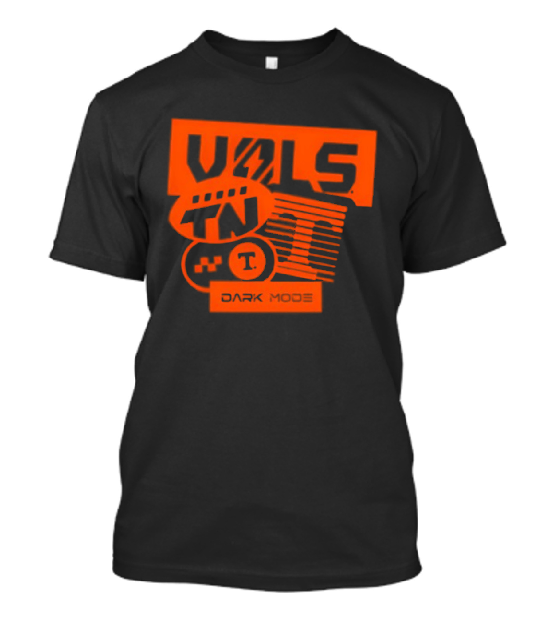 Vols Dark Mode TN Tennessee Volunteers Football UT T-Shirt