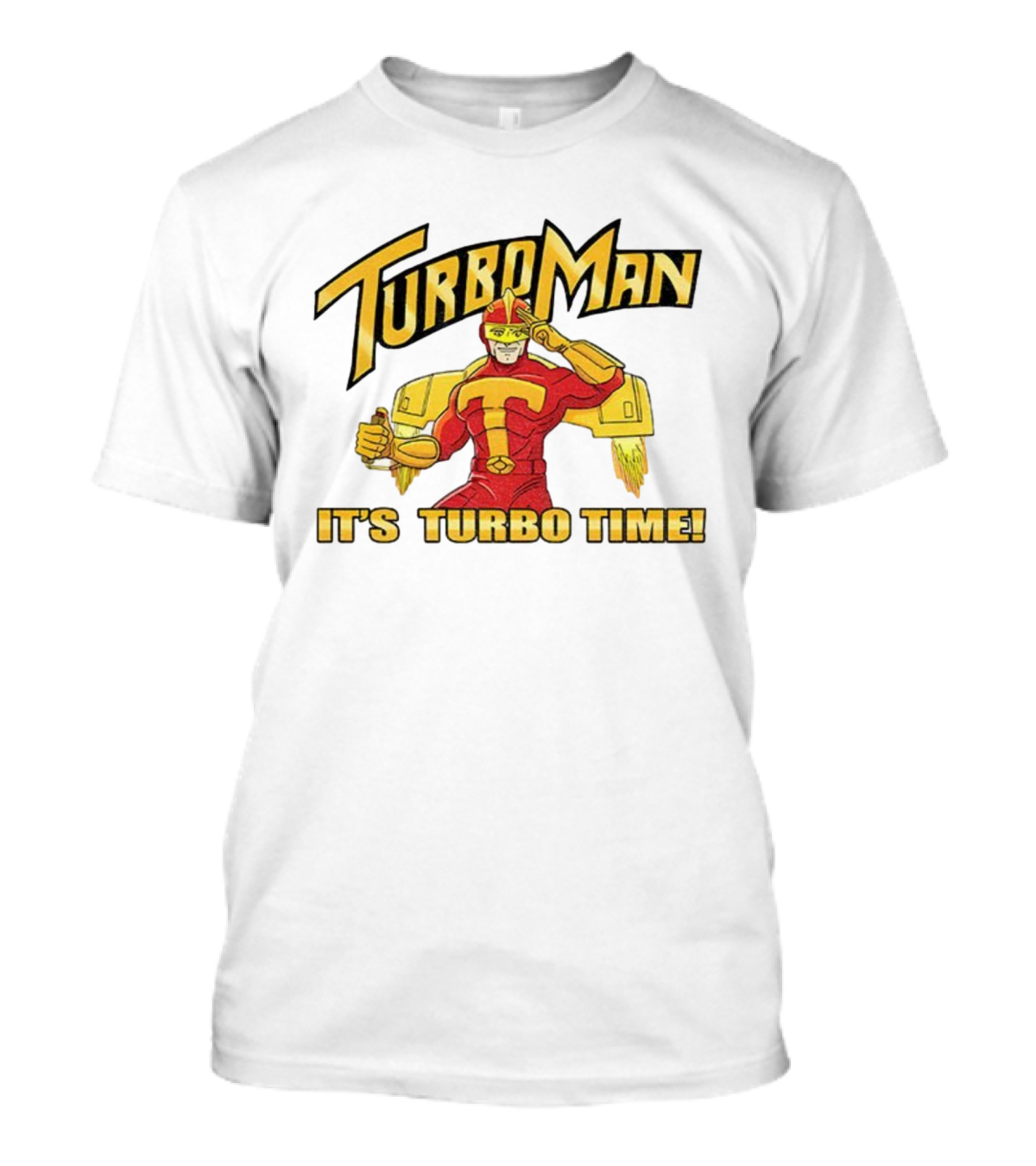 TurboMan It's Turbo Time Heroic Costume Power T-Shirt