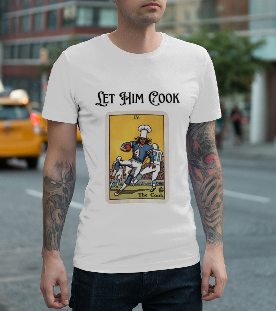 Let Him Cook James Cook The Cook Buffalo Bills NFL Football 2025 Bills Mafia T-Shirt