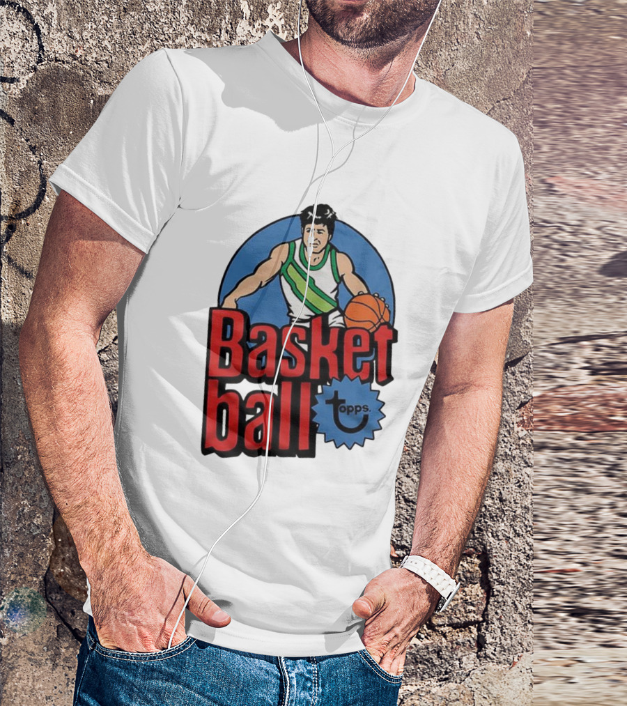 Topps Basketball 1978 Vintage Picture Cards Retro Style T-Shirt