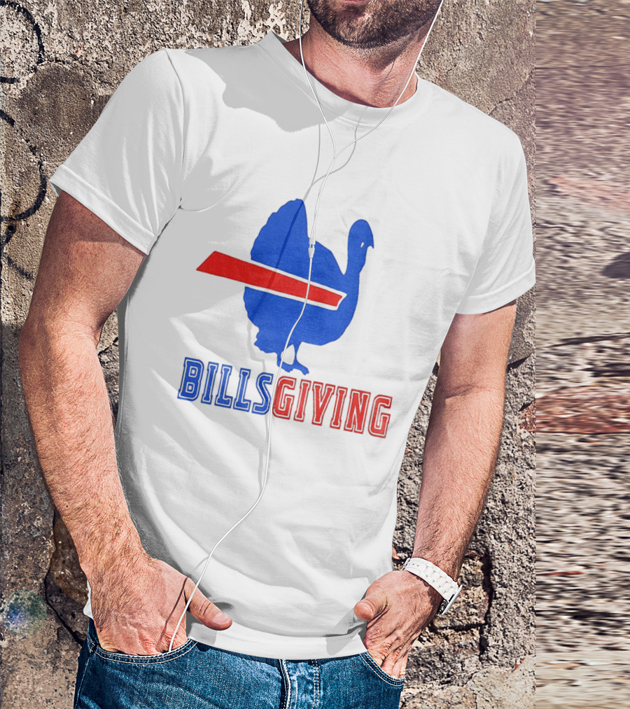 Billsgiving 2025 Turkey Buffalo Bills Thanksgiving NFL Football T-Shirt