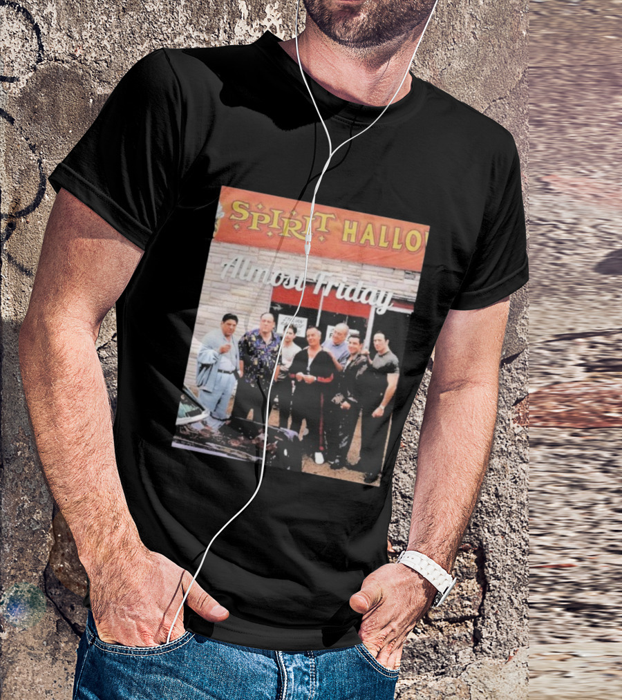 Almost Friday Sopranos Spirit Halloween Italian Eatery T-Shirt