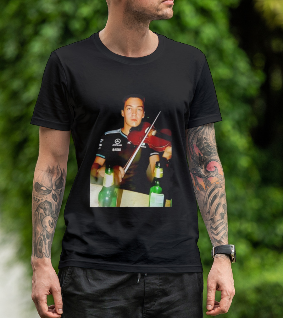 Mercedes George Russell Violin UBS Racing Team T-Shirt