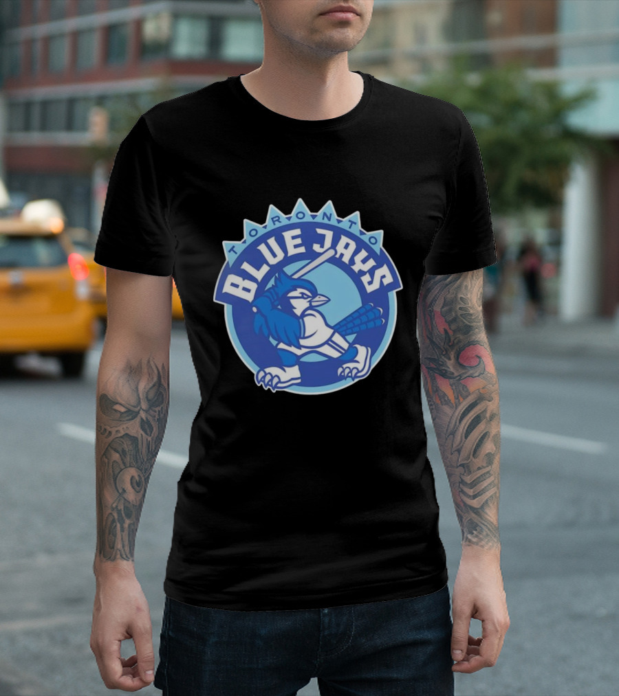 Toronto Blue Jays Vintage Bird Emblem T-Shirt