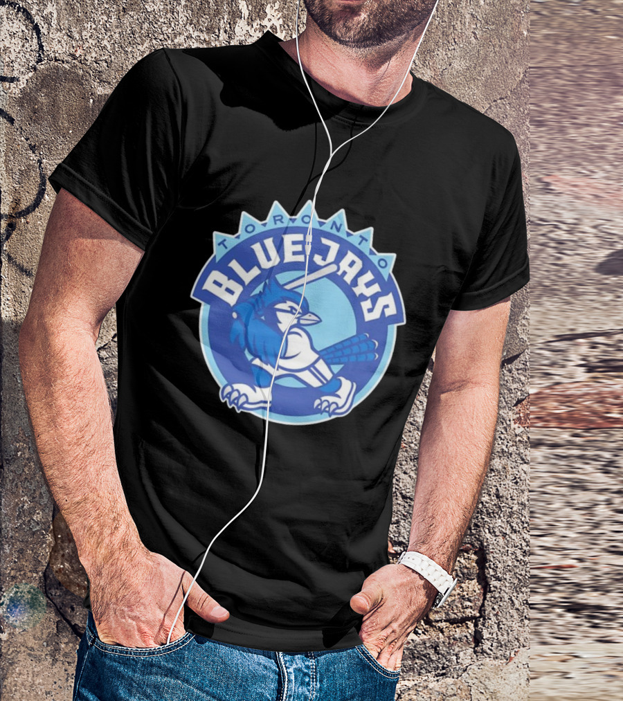 Toronto Blue Jays Vintage Bird Emblem T-Shirt