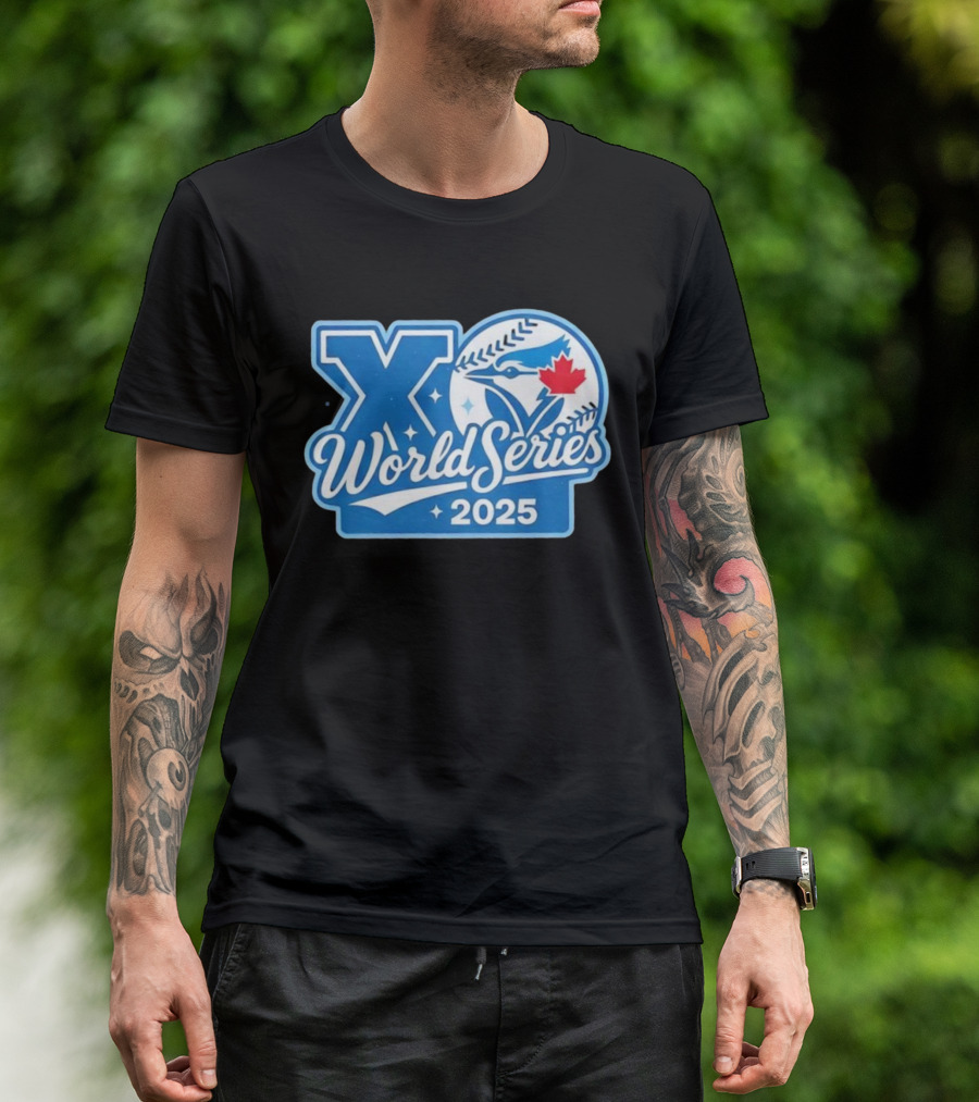 Toronto Blue Jays XO World Series 2025 Vintage Baseball Music Collab T-Shirt