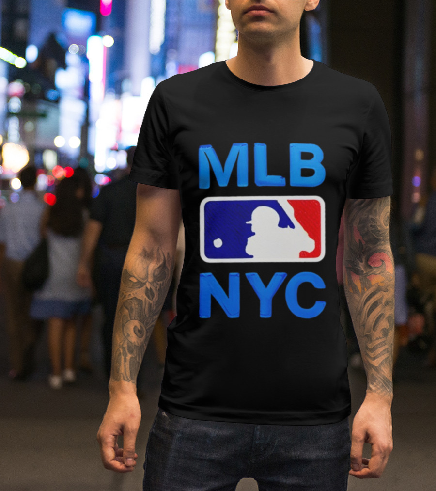 MLB NYC 2025 Baseball T-Shirt