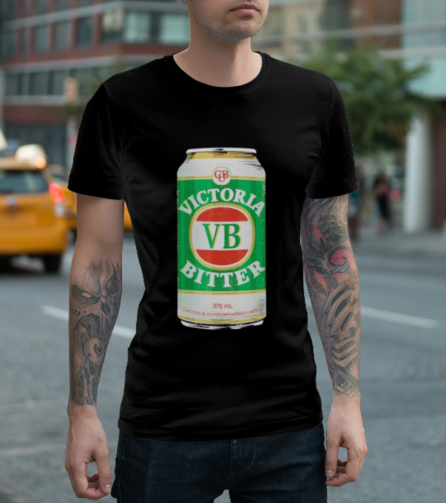 Victoria Bitter VB 375 ML Can GUB Carlton United Breweries T-Shirt
