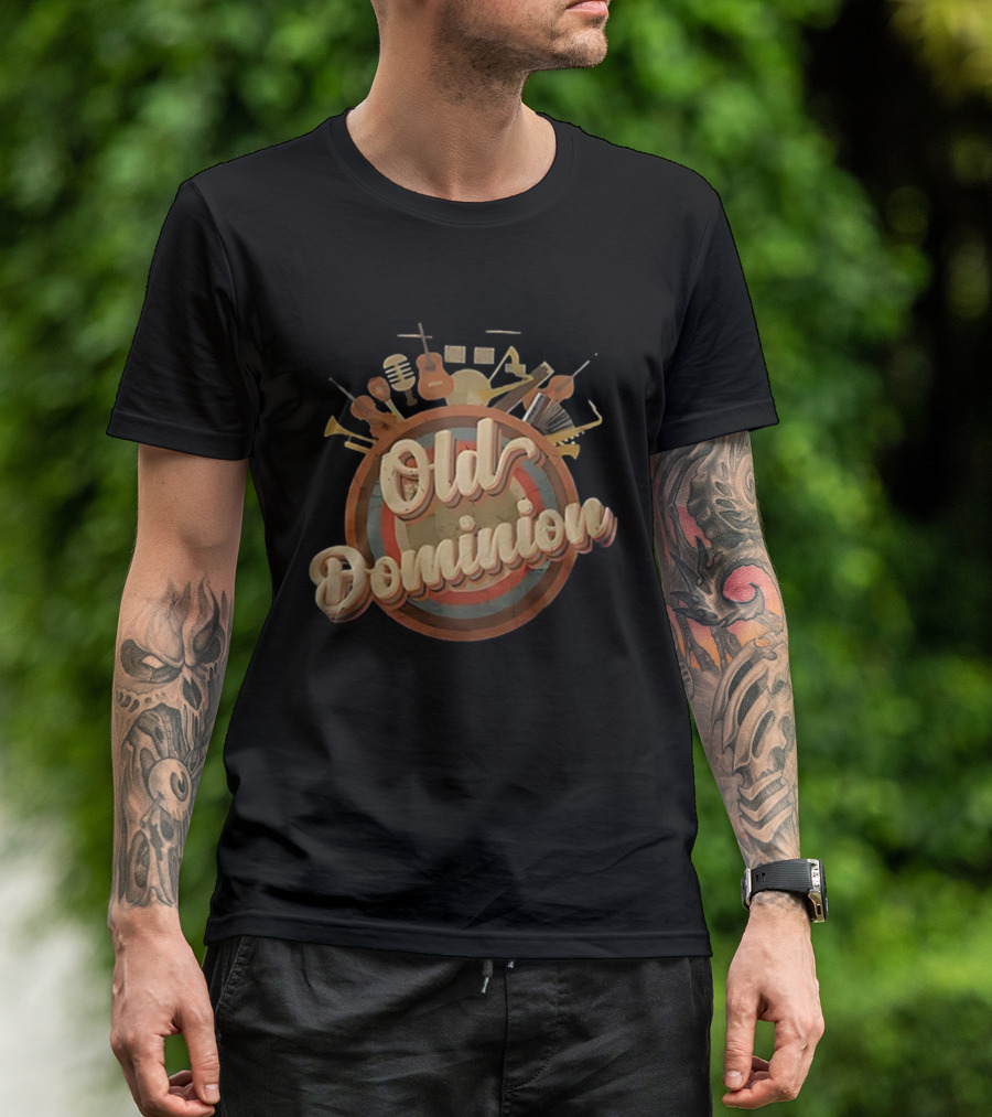 Old Dominion How Good Is That World Tour Vintage Instruments T-Shirt