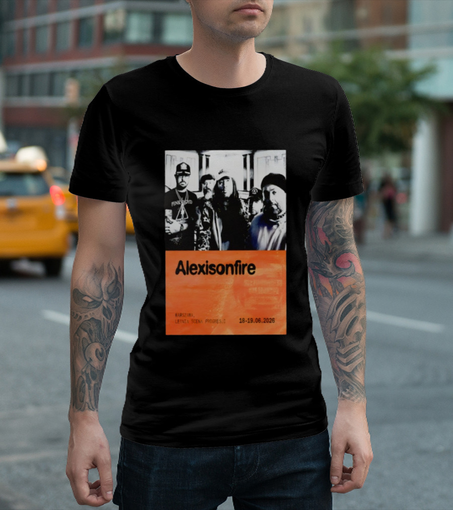 Alexisonfire Summer Punch Festival Warszawa Letnia Scena Progresji June 18-19 2026 T-Shirt