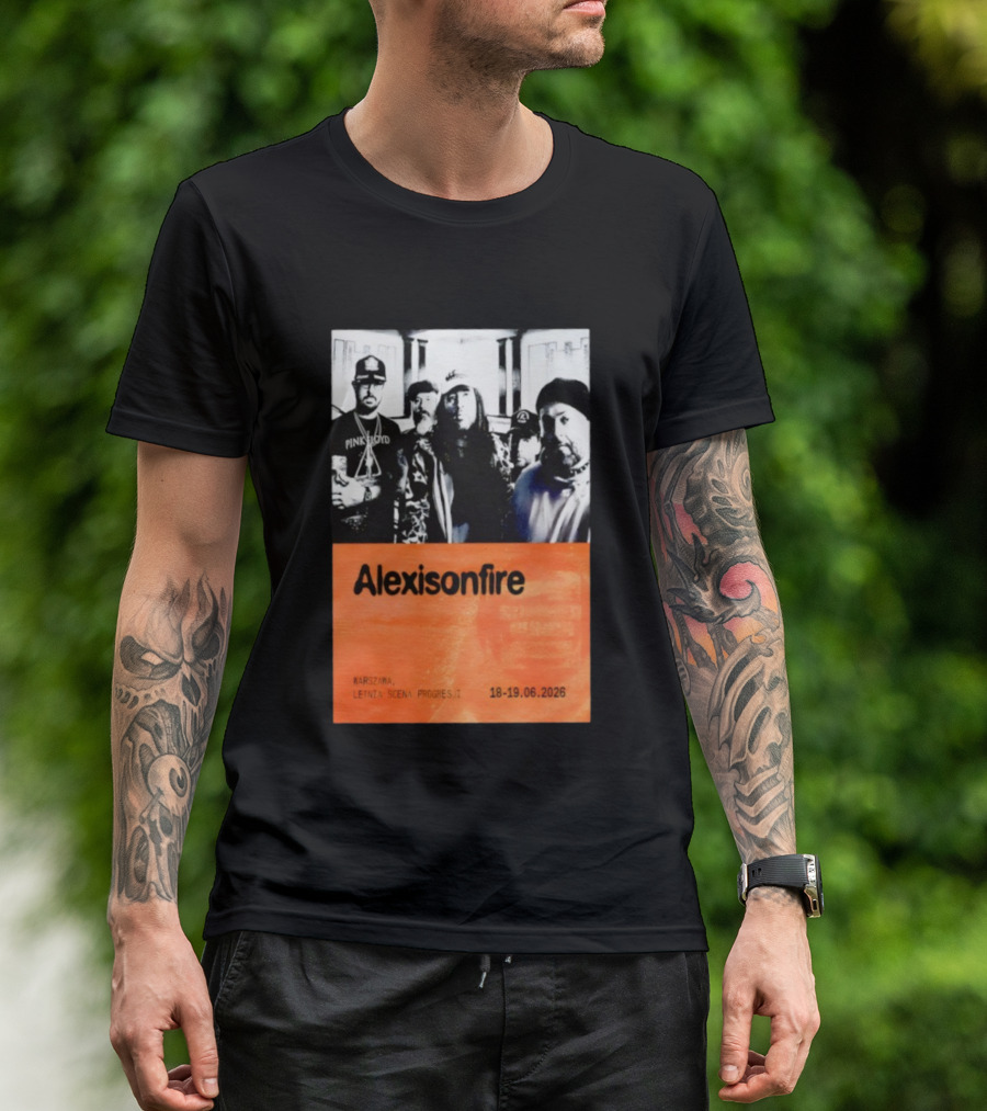 Alexisonfire Summer Punch Festival Warszawa Letnia Scena Progresji June 18-19 2026 T-Shirt