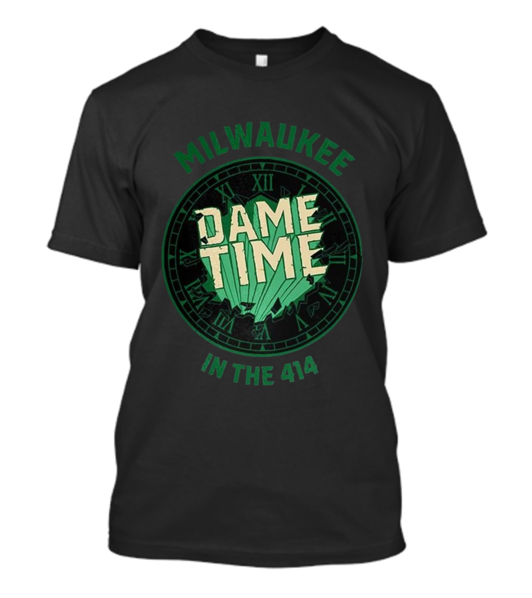 Milwaukee Dame Time In The 414 Basketball Dime Time T-Shirt