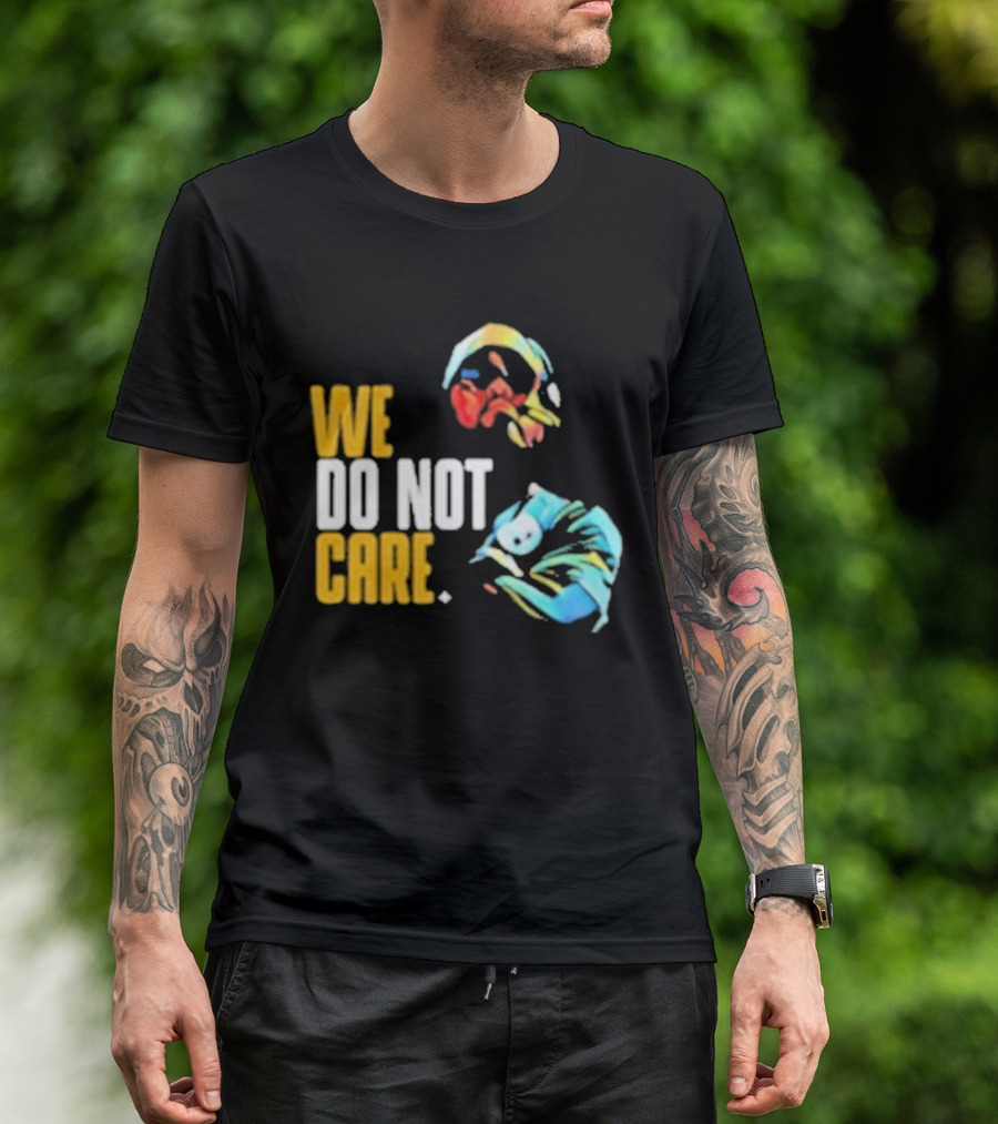 Pittsburgh Steelers We Do Not Care Abstract Art Style T-Shirt