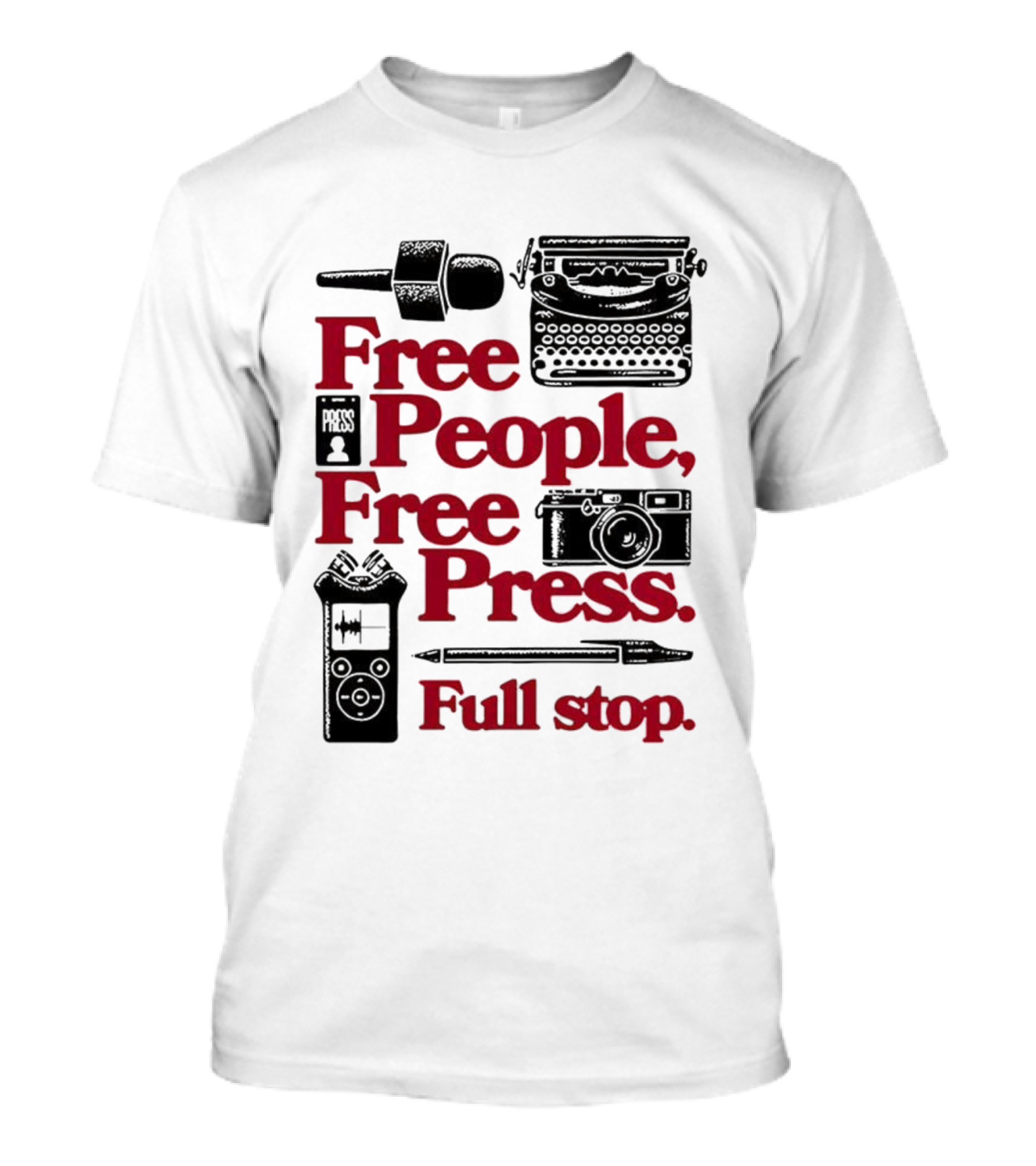 Free People Free Press Full Stop T-Shirt