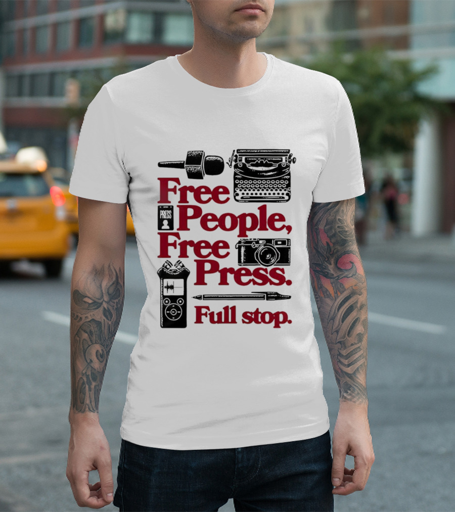 Free People Free Press Full Stop T-Shirt