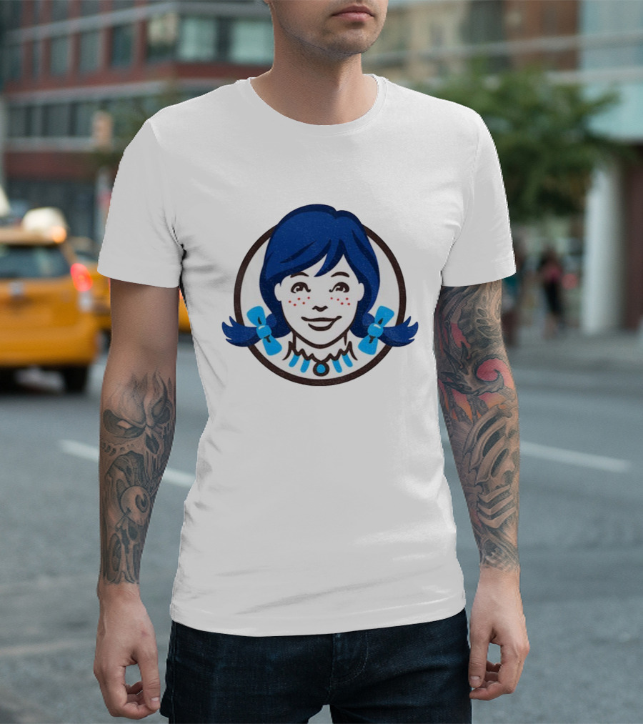 Wendy’s Blue Hair Toronto Blue Jays Fan Apparel T-Shirt