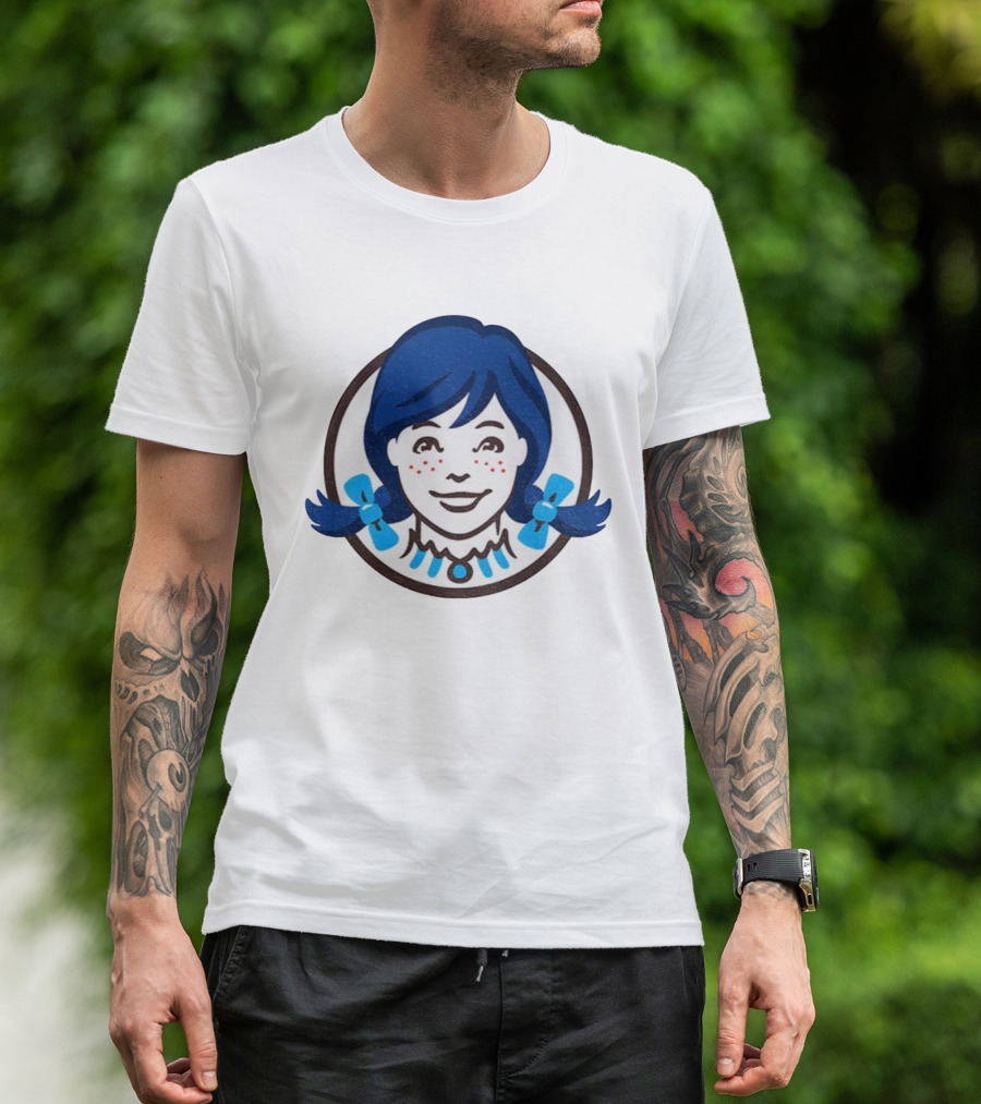 Wendy’s Blue Hair Toronto Blue Jays Fan Apparel T-Shirt