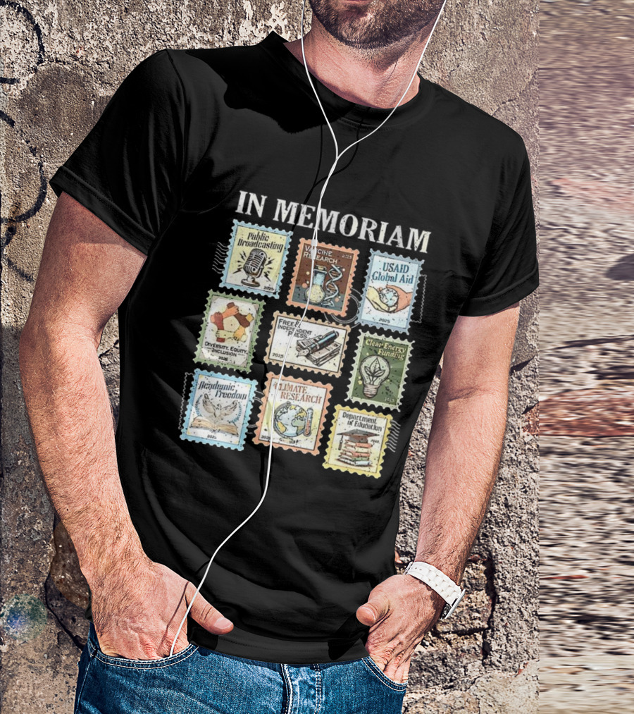 USAID Global Aid Diversity Equity Inclusion Free Independent Press Clear Energy Funding Academic Freedom Climate Research Department Of Education T-Shirt