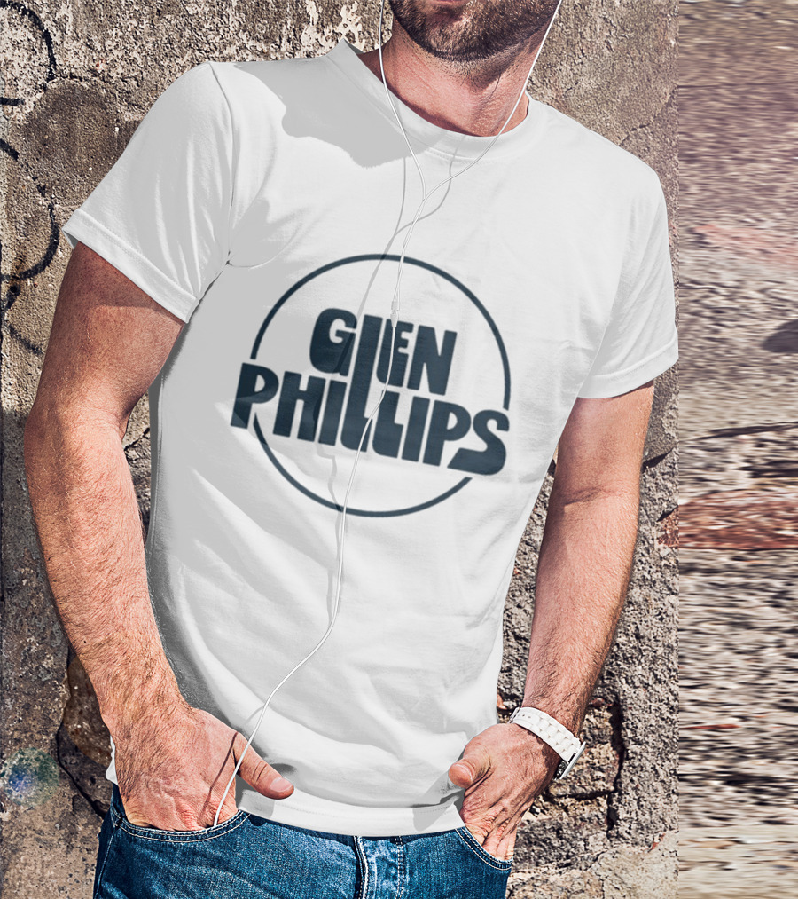Glen Phillips Retro Circle Design T-Shirt