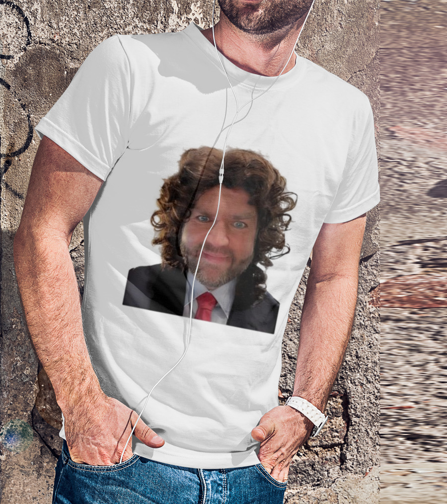 JD Vance Wavy Hair Humor Halloween T-Shirt