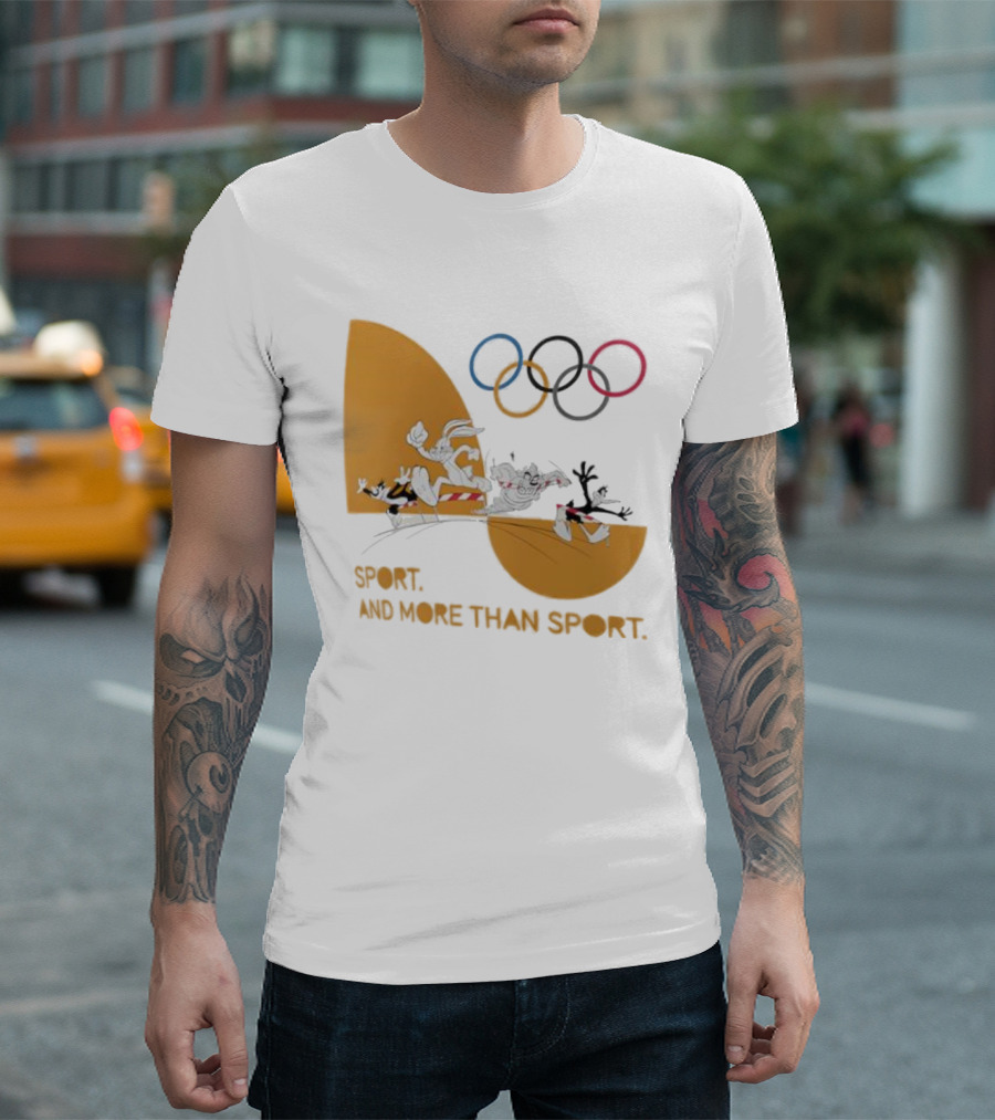 Olympic Collection Looney Tunes Hurdles Sport And More Than Sport T-Shirt