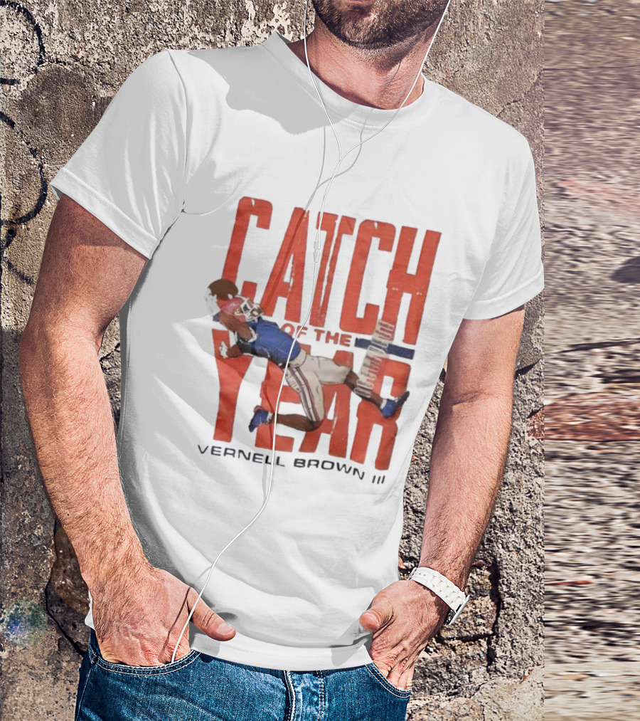 Vernell Brown III Catch Of The Year Football Action T-Shirt