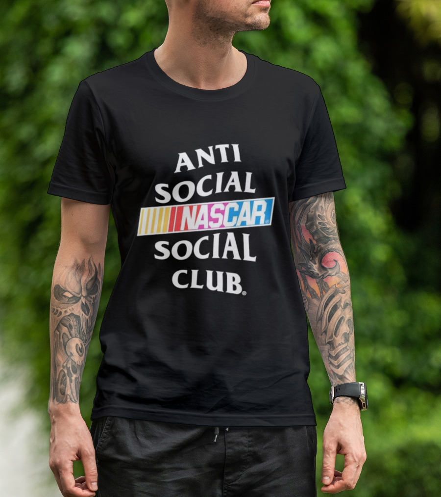 ANTI SOCIAL SOCIAL CLUB NASCAR Collaboration T-Shirt