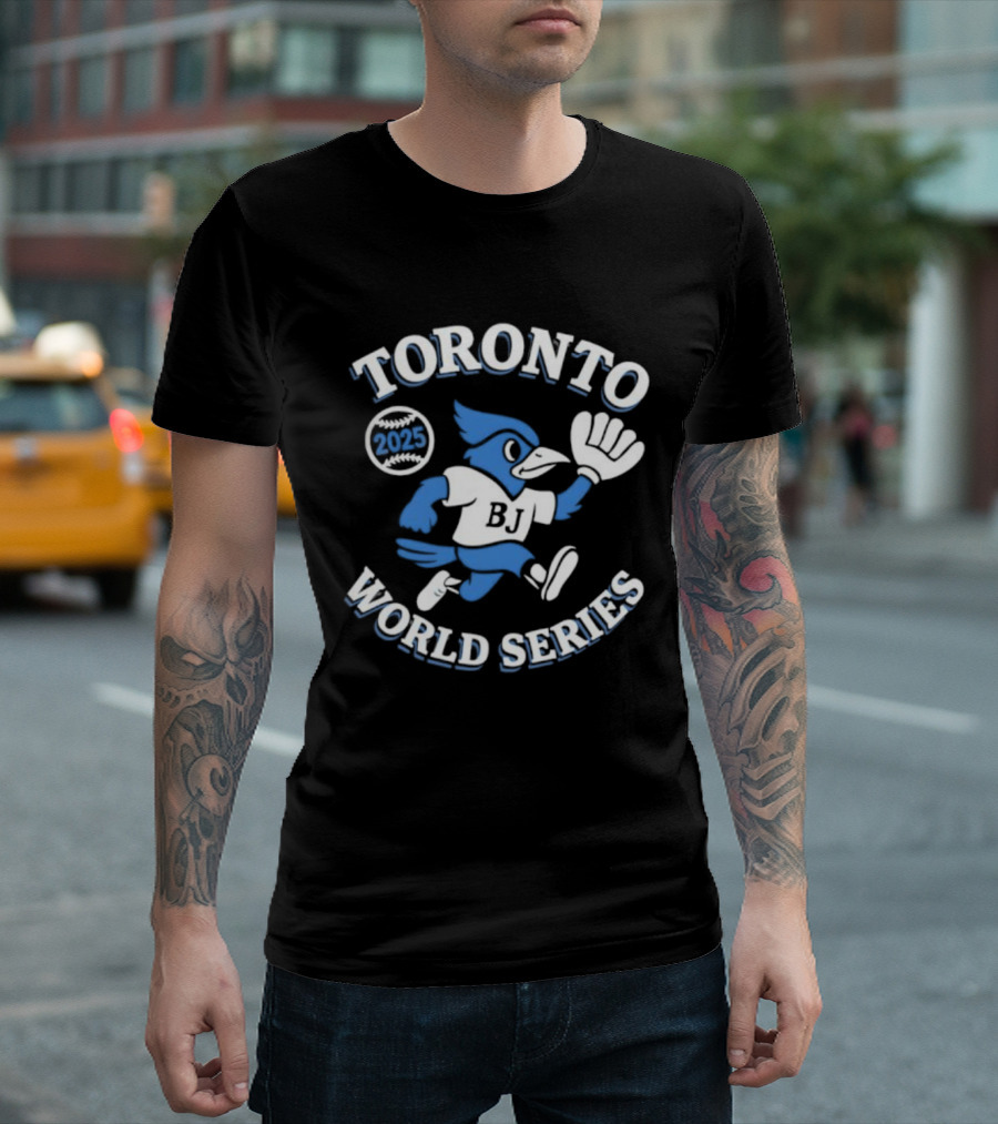 Toronto World Series 2025 BJ Bird Blue Jays T-Shirt