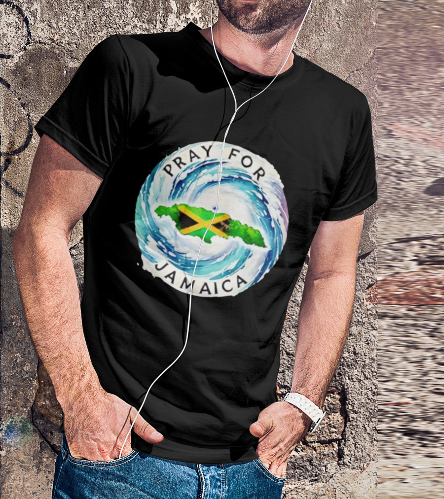 Pray For Jamaica Strong Hurricane Melissa Support T-Shirt