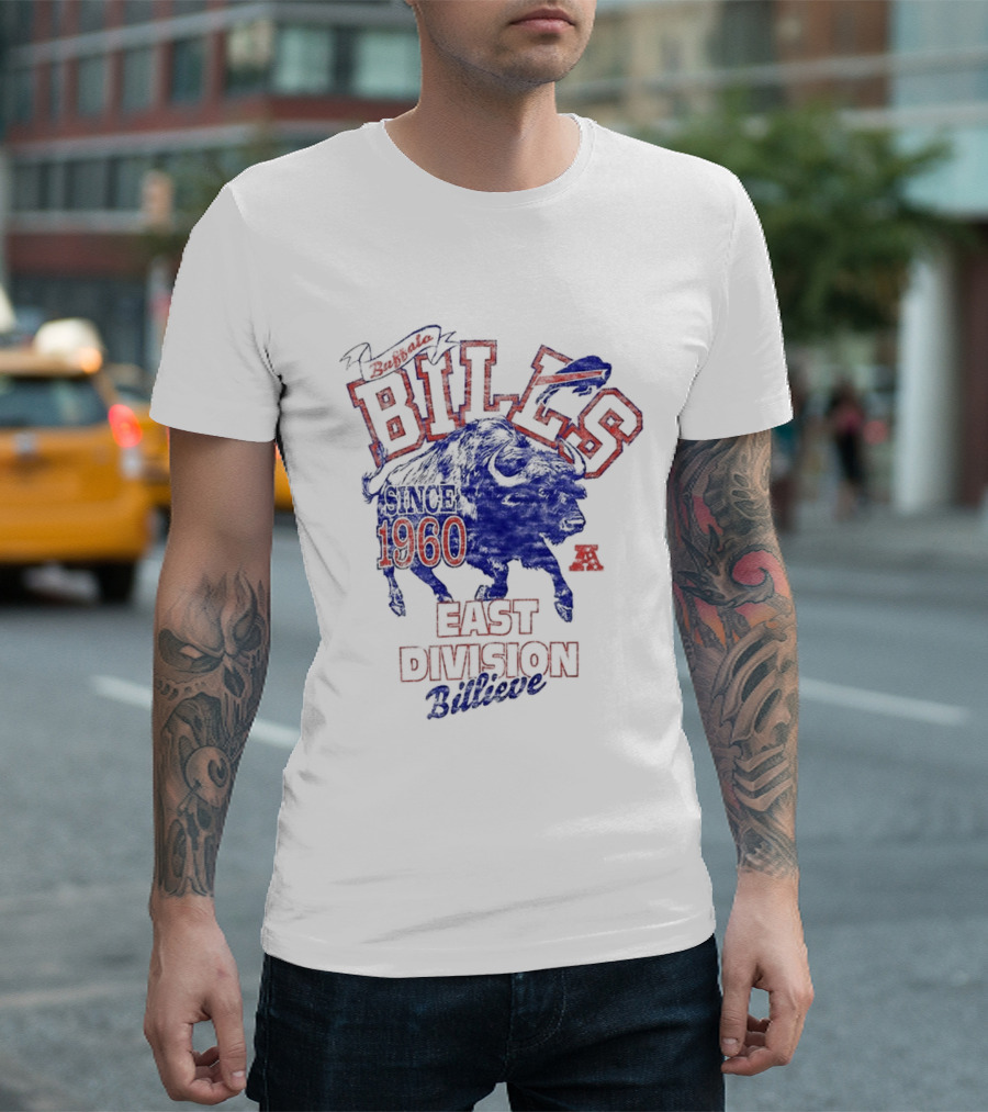 Buffalo Bills Since 1960 East Division Billieve T-Shirt