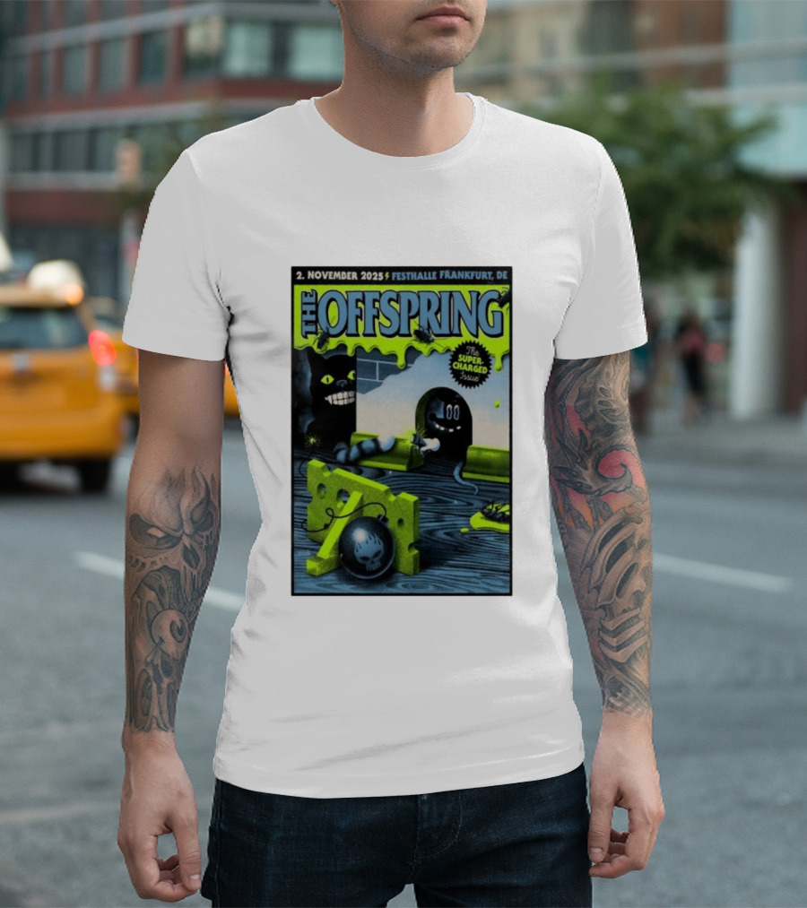 The Offspring Festhalle Frankfurt November 2 2025 Super-Charged Issue T-Shirt