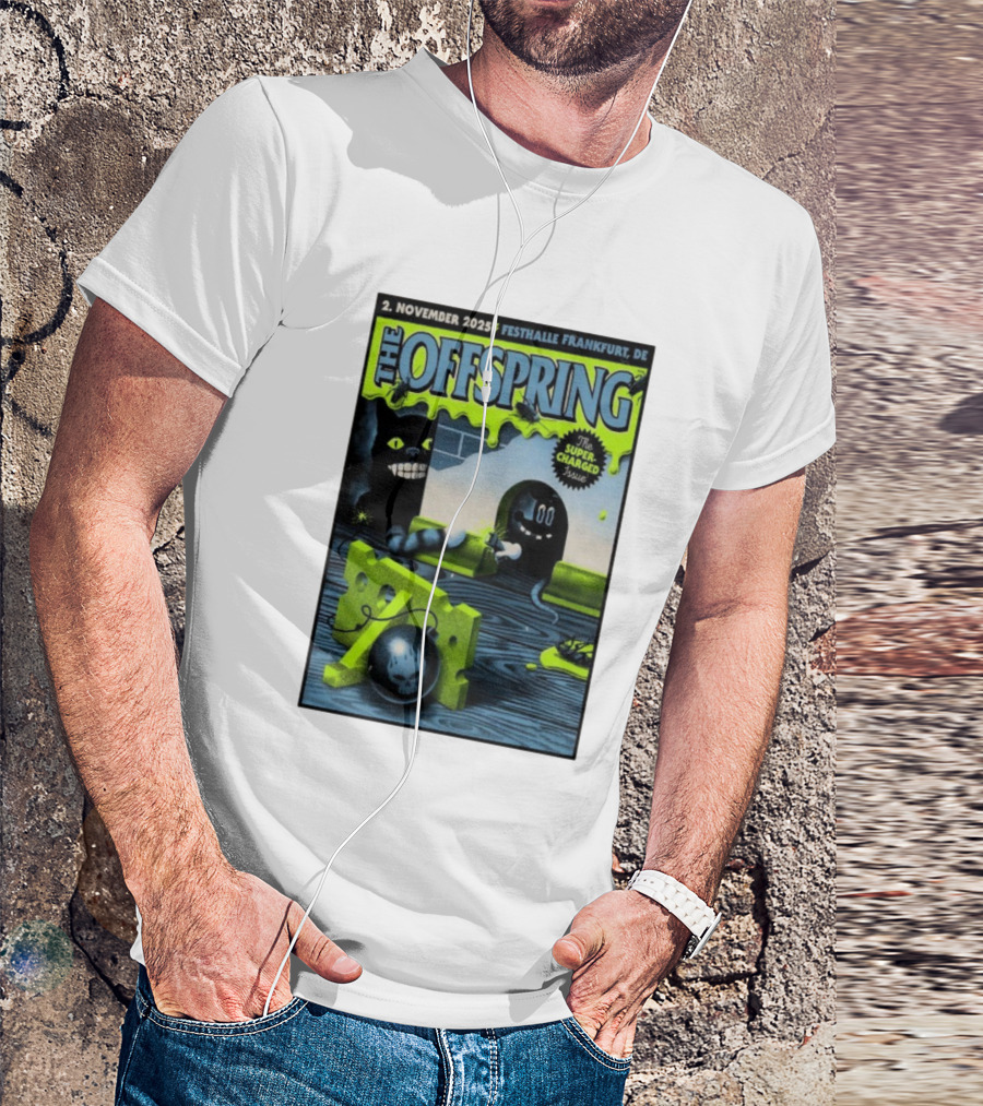 The Offspring Festhalle Frankfurt November 2 2025 Super-Charged Issue T-Shirt