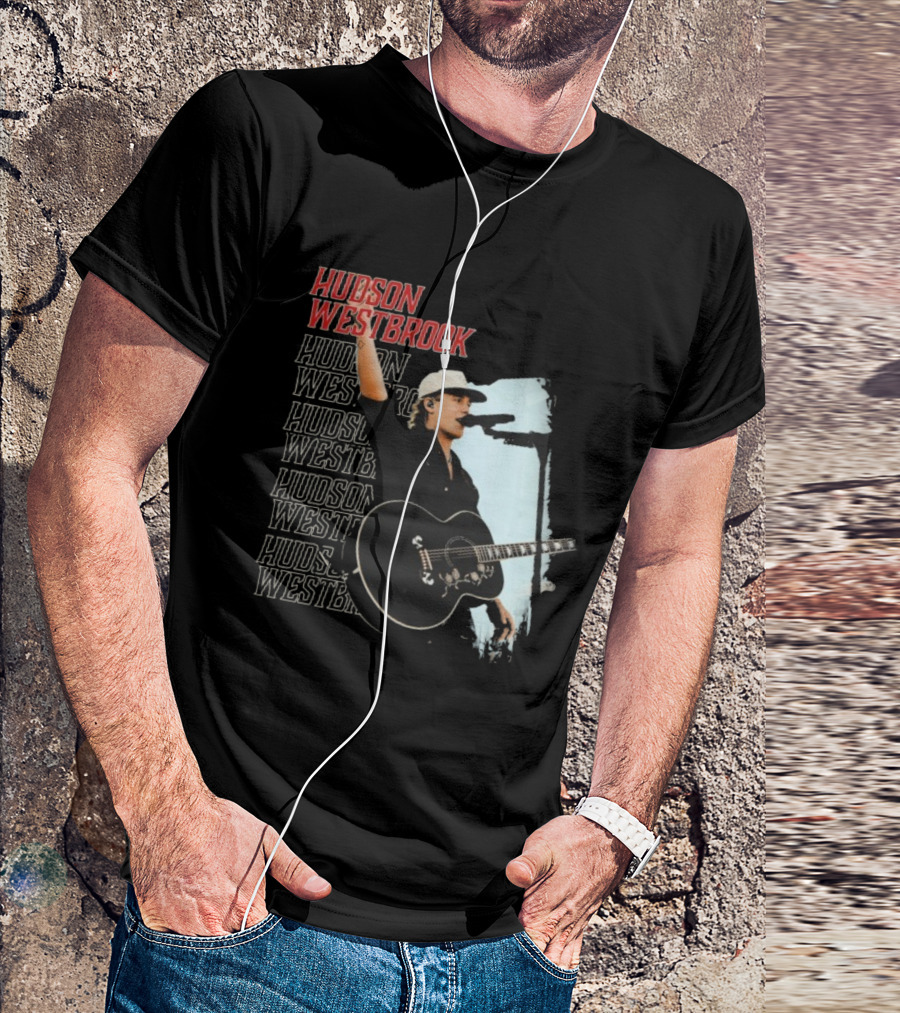 Hudson Westbrook Encore Performance Guitar Microphone T-Shirt