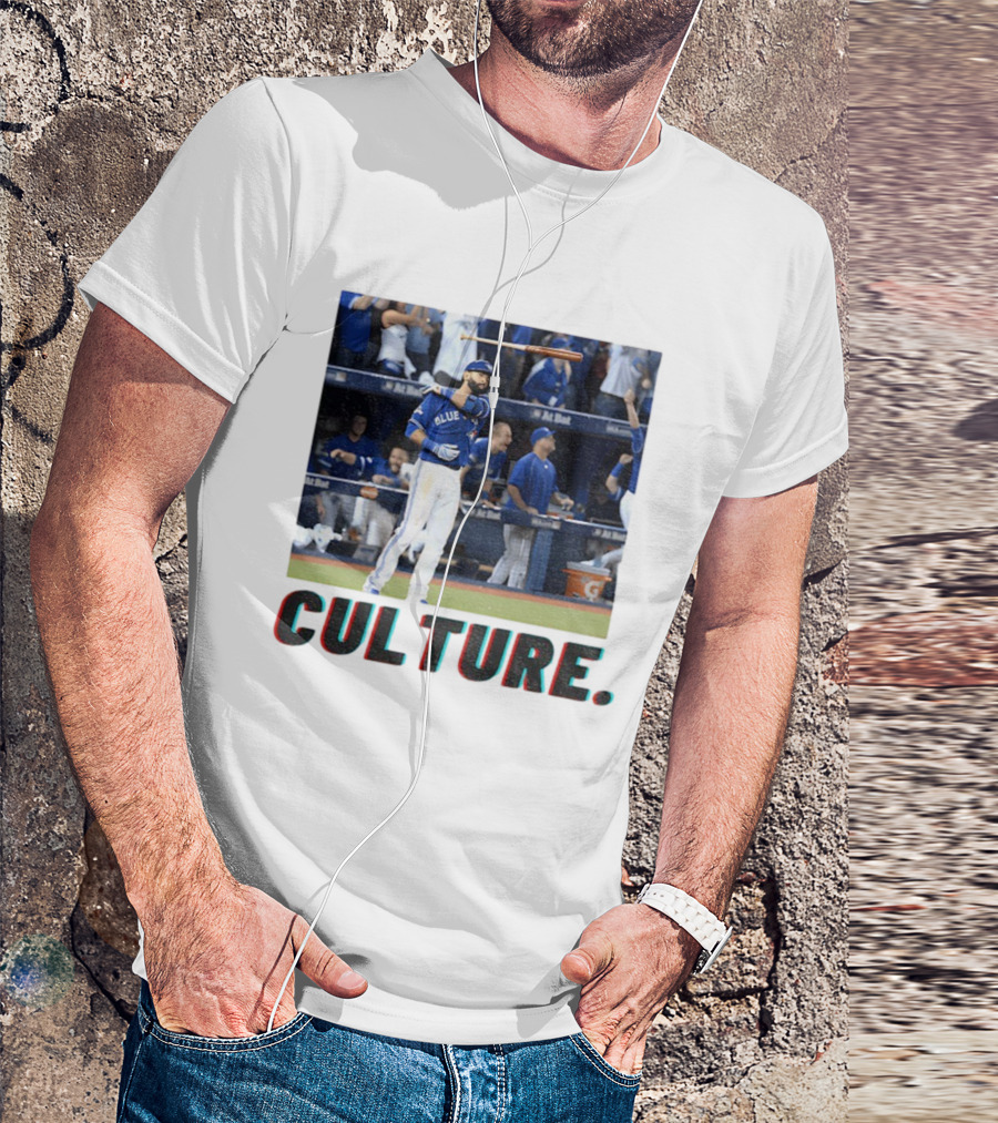 Blue Jays Jose Bautista Iconic Bat Flip Culture Celebration T-Shirt