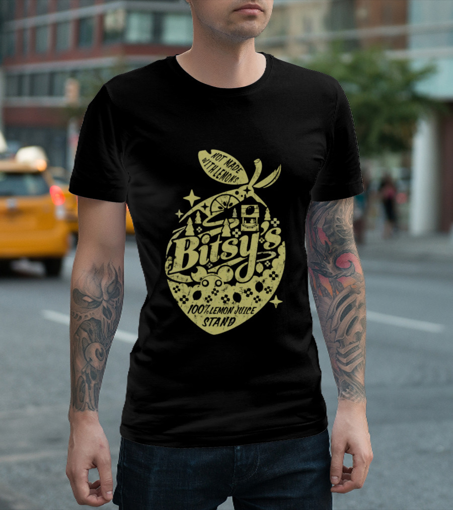 Bitsy Stand 100% Lemon Juice Not Made With Lemons T-Shirt