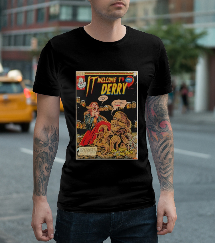 IT Welcome To Derry Season 1 Number 2 The Thing In The Dark Comic 2025 T-Shirt