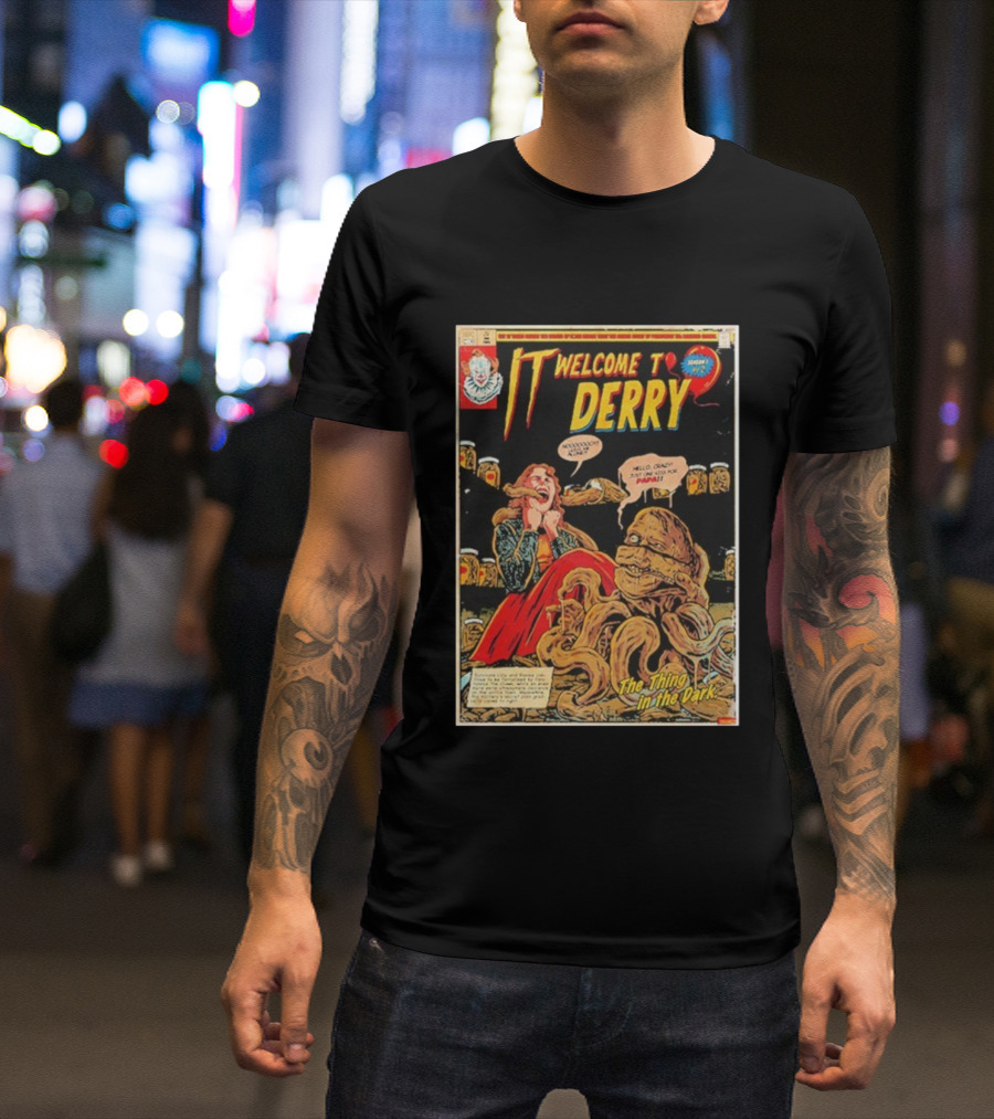 IT Welcome To Derry Season 1 Number 2 The Thing In The Dark Comic 2025 T-Shirt