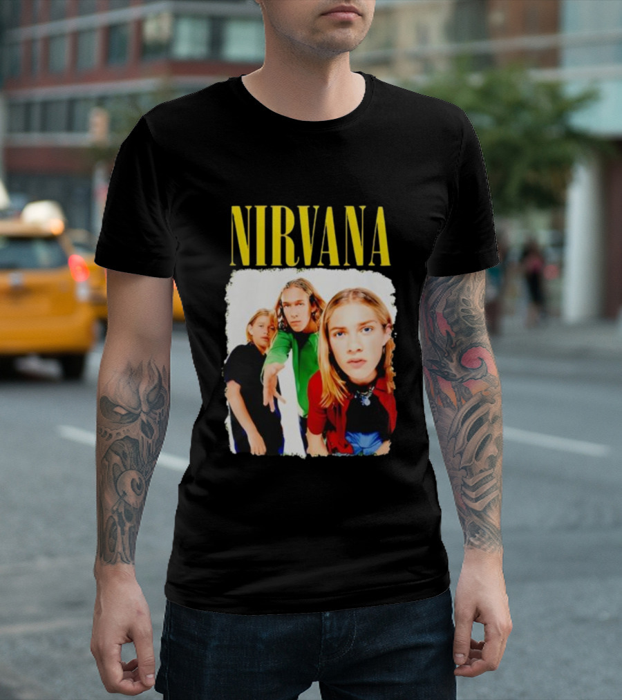 Nirvana Style Hanson Band Mashup T-Shirt