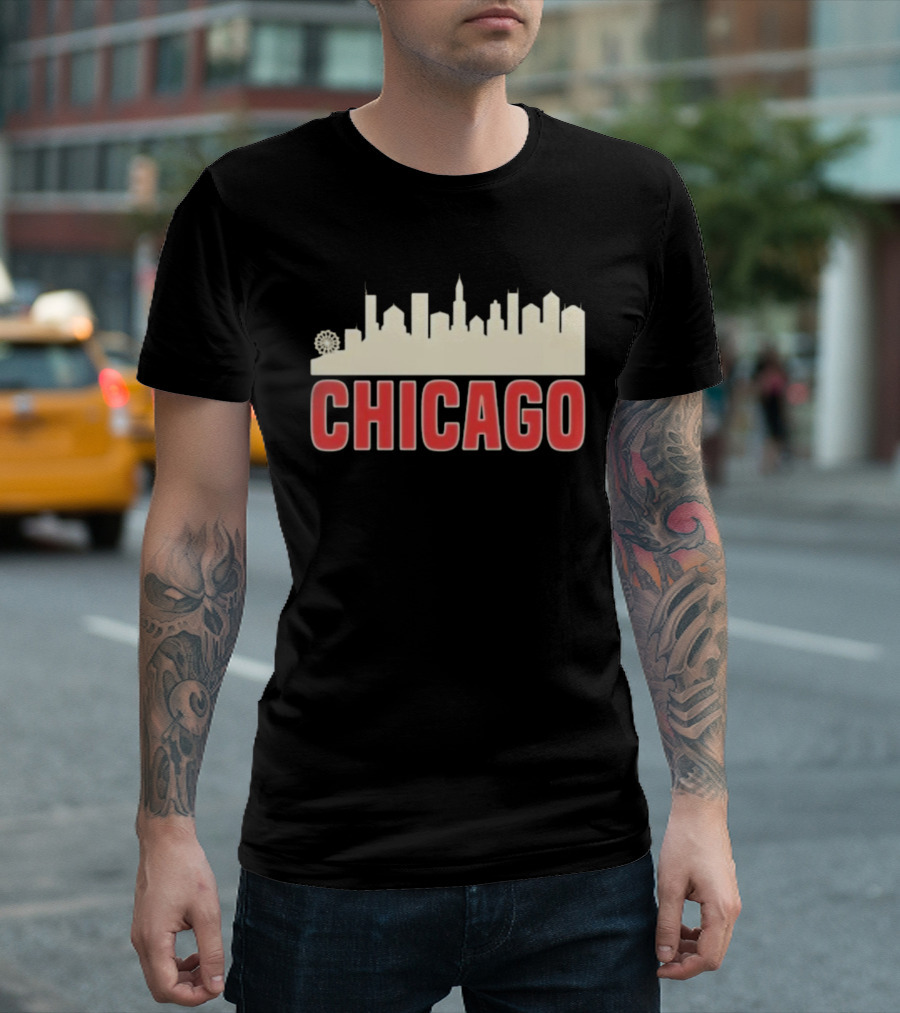 The Conners Jackie Harris Chicago Skyline T-Shirt