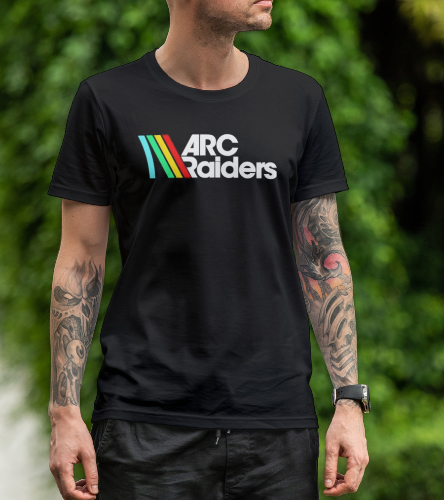 ARC Raiders Multicolor Retro Text Design T-Shirt