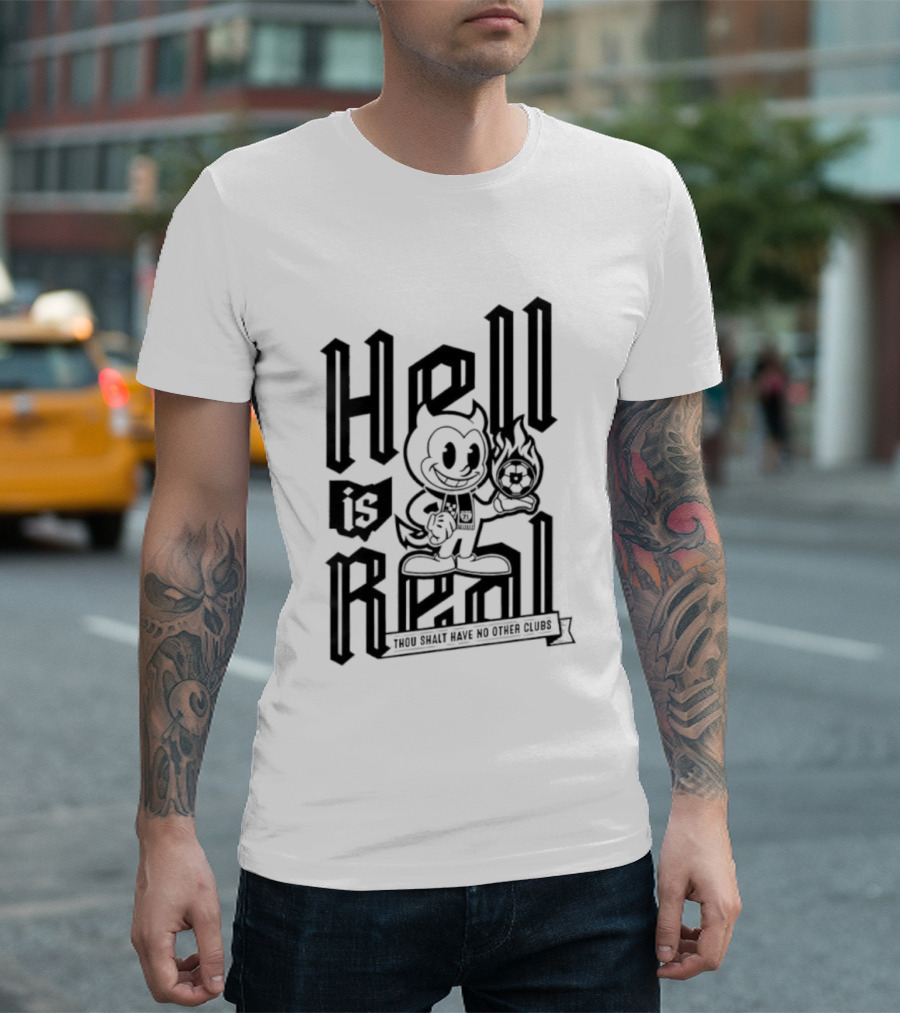 Hell Is Real 2025 Li’l Devil Thou Shalt Have No Other Clubs T-Shirt