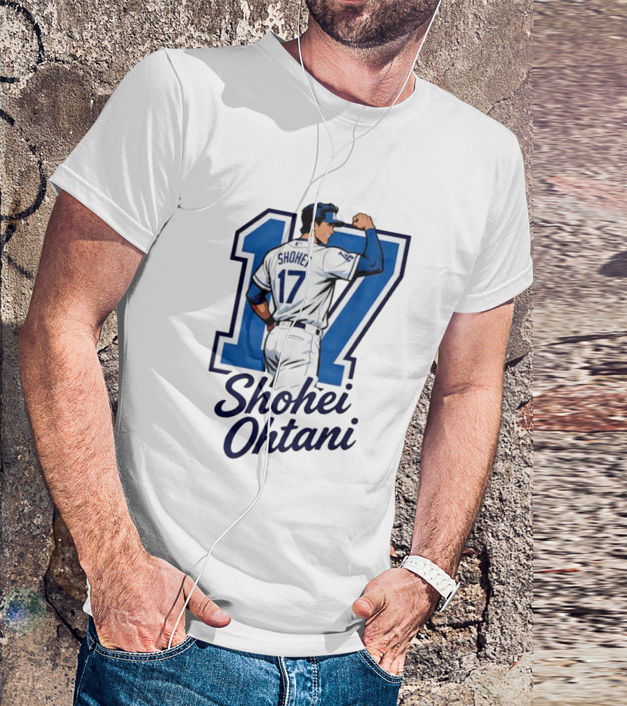 Shohei Ohtani 17 Los Angeles Dodgers Fan Gear T-Shirt